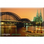 Magnet - Cologne Köln Germany - Gr. ca. 8 x 5,5 cm - 38773 - Kühlschrankmagnet Küchenmagnet
