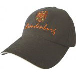 Baseballcap mit Stick - Brandenburg Adler - 68855 schwarz
