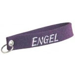 Filz-Schlüsselanhänger mit Stick Engel Gr. ca. 17x3cm 14260 violett