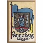 Küchenmagnet - Wappen Annaberg - Gr. ca. 8 x 5,5 cm - 37503 - Magnet Kühlschrankmagnet