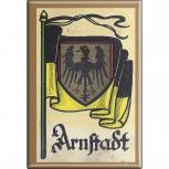 Küchenmagnet - Wappen Arnstadt - Gr. ca. 8 x 5,5 cm - 37505 - Magnet Kühlschrankmagnet