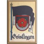 Küchenmagnet - Wappen Geislingen - Gr. ca. 8 x 5,5 cm - 37523 - Magnet Kühlschrankmagnet