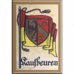 Küchenmagnet - Wappen Kaufbeuren - Gr. ca. 8 x 5,5 cm - 37532 - Magnet Kühlschrankmagnet