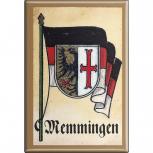Küchenmagnet - Wappen Memmingen - Gr. ca. 8 x 5,5 cm - 37536 - Magnet Kühlschrankmagnet