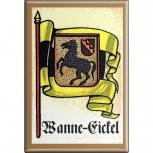 Kühlschrankmagnet - Wappen Wanne Eickel - Gr. ca. 8 x 5,5 cm - 37551 - Magnet Küchenmagnet