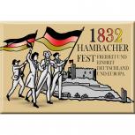 MAGNET - Hambacher Fest - Gr. ca. 8 x 5,5 cm - 37629 - Küchenmagnet