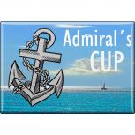 Küchenmagnet - Admiral's Cup - Gr. ca. 8 x 5,5 cm - 37658 - Magnet