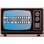 Magnet - TV JUNKIE - Gr. ca. 8 x 5,5 cm - 37965 - Küchenmagnet