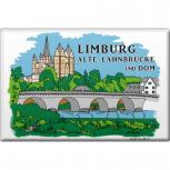Küchenmagnet - Limburg an der Lahn - Gr. ca. 8 x 5,5 cm - 38175 - Magnet