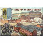 Magnet - KRUPP-WERKE ESSEN - Gr. ca. 8 x 5,5 cm - 38273 - Küchenmagnet