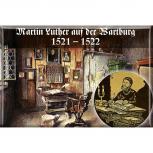 Küchenmagnet - Martin Luther a.d. Wartburg - Gr. ca. 8x5,5cm - 38291 - Magnet