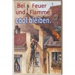 Küchenmagenet - Feuerwehr - Gr. ca. 8 x 5,5 cm - 38410 - Magnet