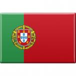 MAGNET - Flagge Portugal - Gr. ca. 8x5,5cm - 38962 - Küchenmagnet