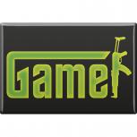 MAGNET - Gamer - Gr. ca. 8 x 5,5 cm - 38970 - Küchenmagnet