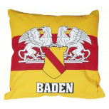 Dekokissen Kissen - BADEN -  09146 gelb - Gr. ca. 40 x 40 cm