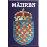 Kühlschrankmagnet - Mähren - Gr. ca. 8 x 5,5 cm - 38105 - Küchenmagnet