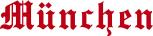 Aufkleber Applikation - München - AP4025/2 - versch. Größen