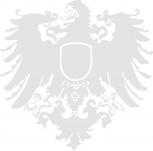 Aufkleber Wandapplikation - Wappen Preussen - AP4097 - silber / 30cm