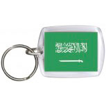 Schlüsselanhänger Anhänger - SAUDI ARABIEN - Gr. ca. 4x5cm - 81143 - Keyholder WM Länder