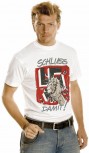 T-Shirt unisex mit Aufdruck - HAKENKREUZ - SCHLUSS DAMIT - 09535 - Gr. L