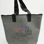 Filztasche mit Stickerei - LIMBURG A. D. LAHN - 26153 - Shopper Umhängetasche Bag