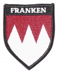 Aufnäher Patch - Franken - Gr. ca. 5,5 x 7 cm - 04013