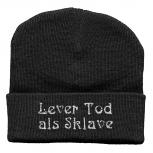 Hip-Hop Mütze Lever Tod als Sklave 51008