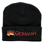 Hip-Hop Mütze wehende Fahne GERMANY 51012 schwarz