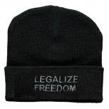 Hip-Hop Mütze Legalize Freedom 51125 schwarz