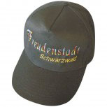 Baseballcap mit Einstickung - Freudenstadt Schwarzwald - 68030 schwarz