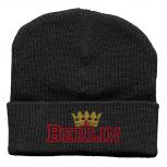 Hip-Hop Mütze Berlin Krone 51275 schwarz