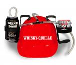Trinkhelm Spaßhelm mit Print - Whisky-Quelle - 51607 rot