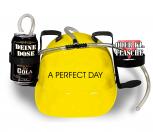 Trinkhelm Spaßhelm mit Print - A Perfect Day - 51615 gelb
