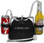 Trinkhelm Spaßhelm mit Print - A Perfect Day - 51615 schwarz
