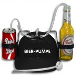 Trinkhelm Spaßhelm mit Printmotiv - Bier Pumpe - 51623 schwarz