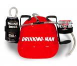 Trinkhelm Spaßhelm mit Print - Drinking-Man - 51625 rot