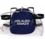 Trinkhelm Spaßhelm mit Print - Urlaubstanker - 51627 blau