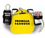 Trinkhelm Spaßhelm mit Print - Promille-Fahnder - 51631 gelb