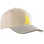 Baseballcap mit Textildruck - Solidarität - 52054 Beige
