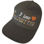 Baseballcap mit Einstickung - I LOVE SALZGITTER - 68054 schwarz