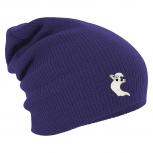 Longbeanie Slouch-Beanie Mütze Geist Ghost 54452 lila