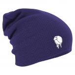 Longbeanie Slouch-Beanie Mütze Schaf 54500 lila