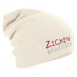 Longbeanie Slouch-Beanie Mütze Zickenbändiger 54527 natur