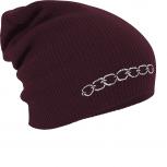Longbeanie Slouch-Beanie Tatto Kette 54536