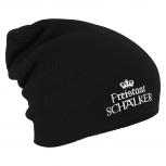 Longbeanie Slouch-Beanie Wintermütze Freistaat Schalker 54586 schwarz