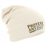 Longbeanie Slouch-Beanie Wintermütze Protest Ant Seit 1517 Luther 54614/1 natur