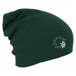 Longbeanie Slouch-Beanie Wintermütze Edelweiß Kontur 54802 grün ausverkauft
