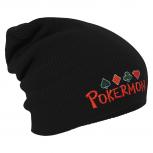 Longbeanie Slouch-Beanie Wintermütze Pokermon 54865 schwarz
