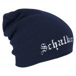 Longbeanie Slouch-Beanie Schalker 54905 Navy