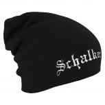 Longbeanie Slouch-Beanie Schalker 54905 schwarz